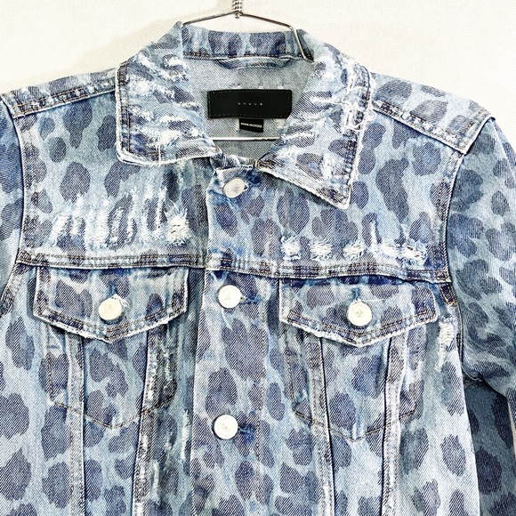 Blank NYC Denim Welcome To The Jungle Denim Jacket Size XS - Picture 8 of 13